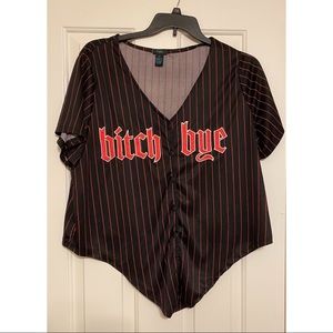 Rue21+ Bitch Bye Baseball Tee